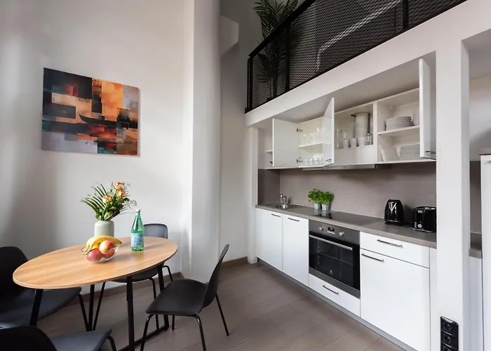 Lägenhet Spacious Loft-aparts On Karlin Prag